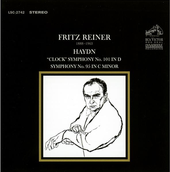 Haydn: symphony no. 101 in D "the clock"; symphony no. 95 in C minor - Front Cover