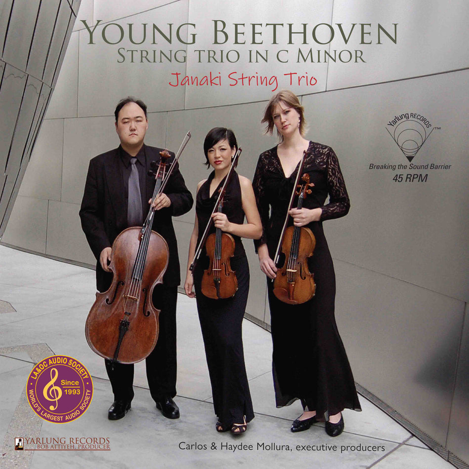 Le jeune Beethoven : Trio à cordes en ut majeur - Front Cover