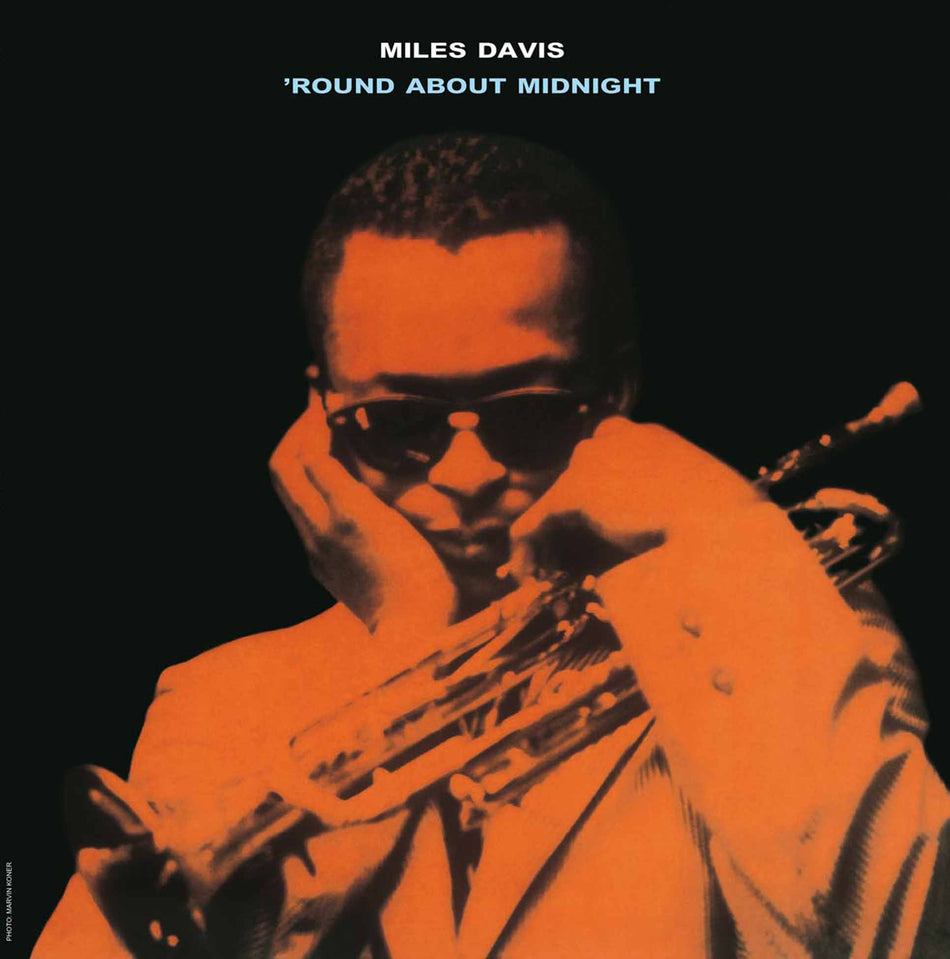Round About Midnight - Vinyle Bleu - Front Cover