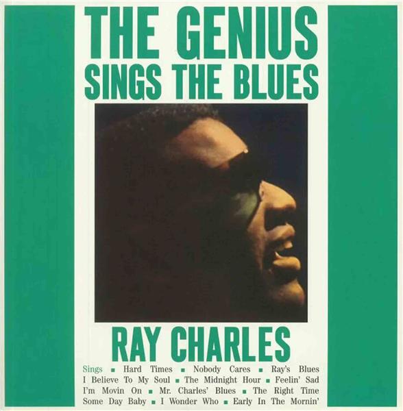 The Genius Sings The Blues - Vinyle Vert - Front Cover