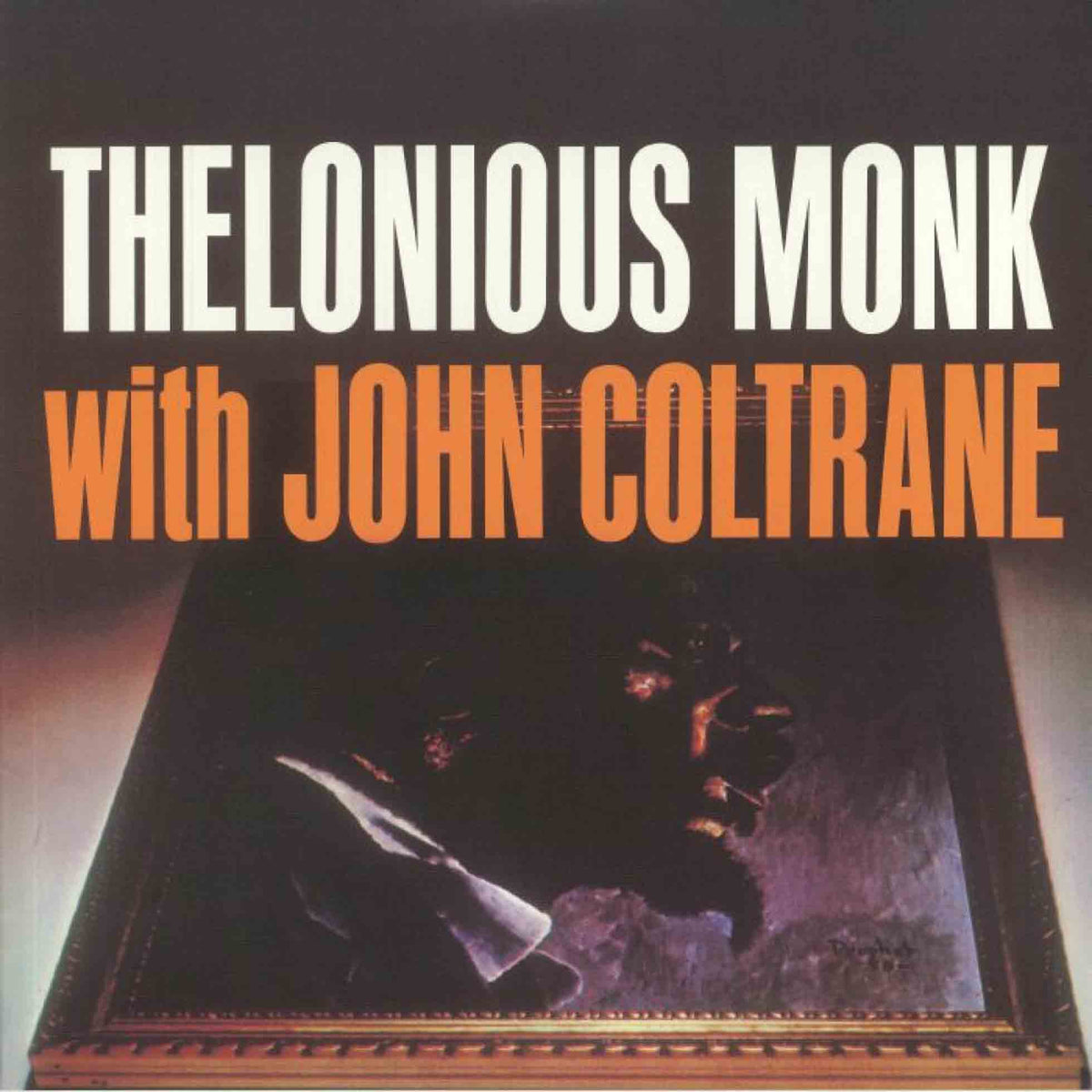 Thelonious Monk With John Coltrane - Vinyle Bordeaux - Front Cover