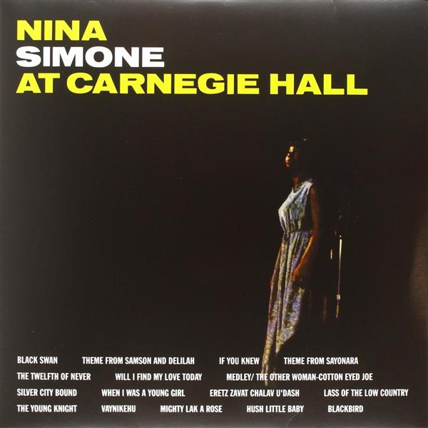 At Carnegie Hall Clear vinyl - Front Cover