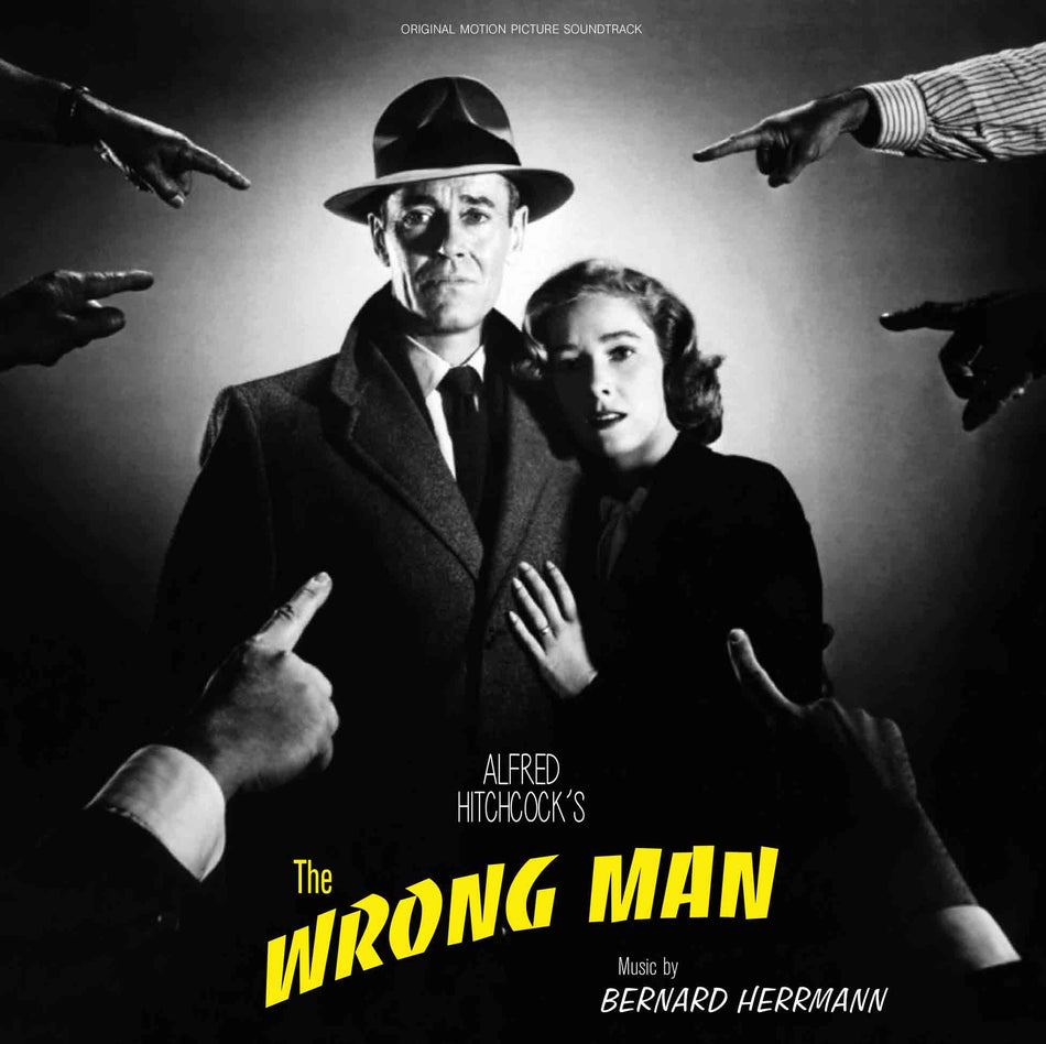 The Wrong Man - Vinyle Jaune - Front Cover