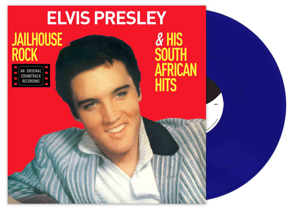 Jailhouse Rock & His South African Hits - Vinyle Bleu - Front Cover
