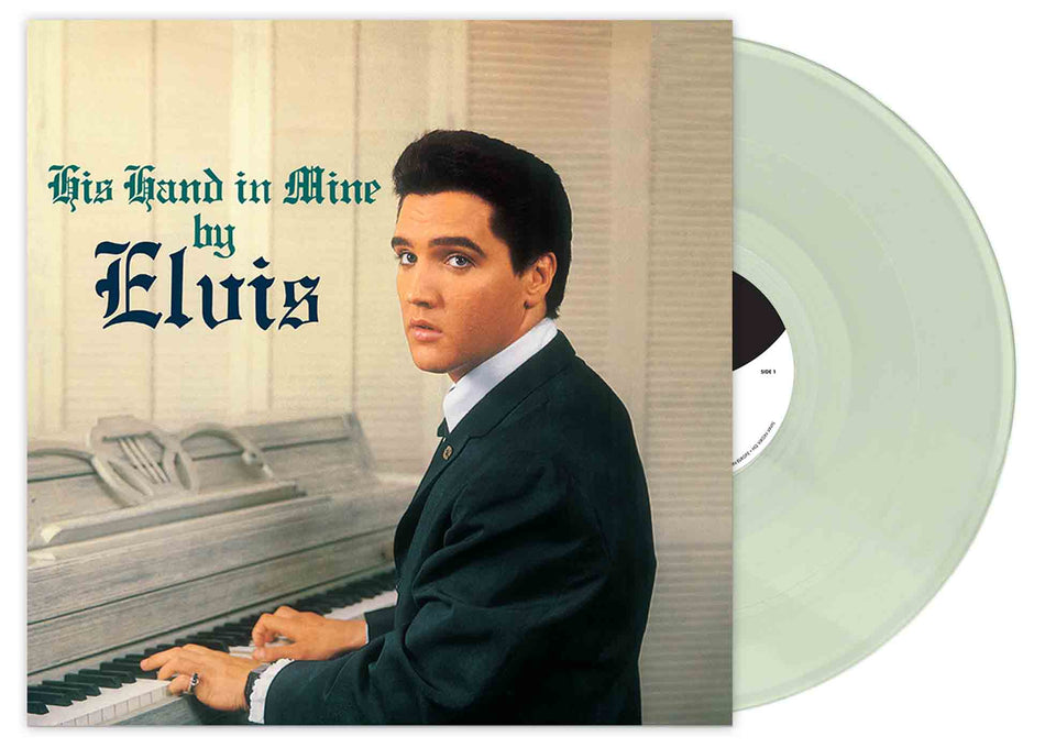 His Hand In Mine - Vinyle Bleu Clair - Front Cover
