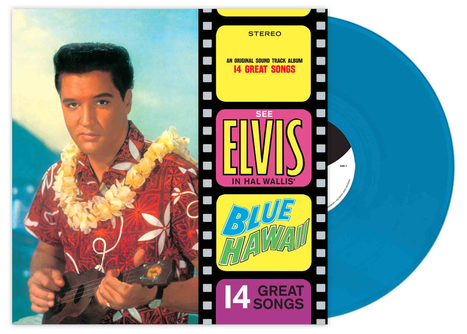 Blue Hawaii - Vinyle Turquoise - Front Cover