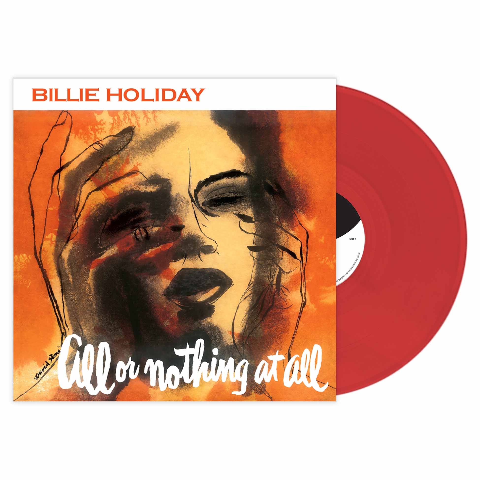All Or Nothing At All - Vinyle Rouge - Front Cover