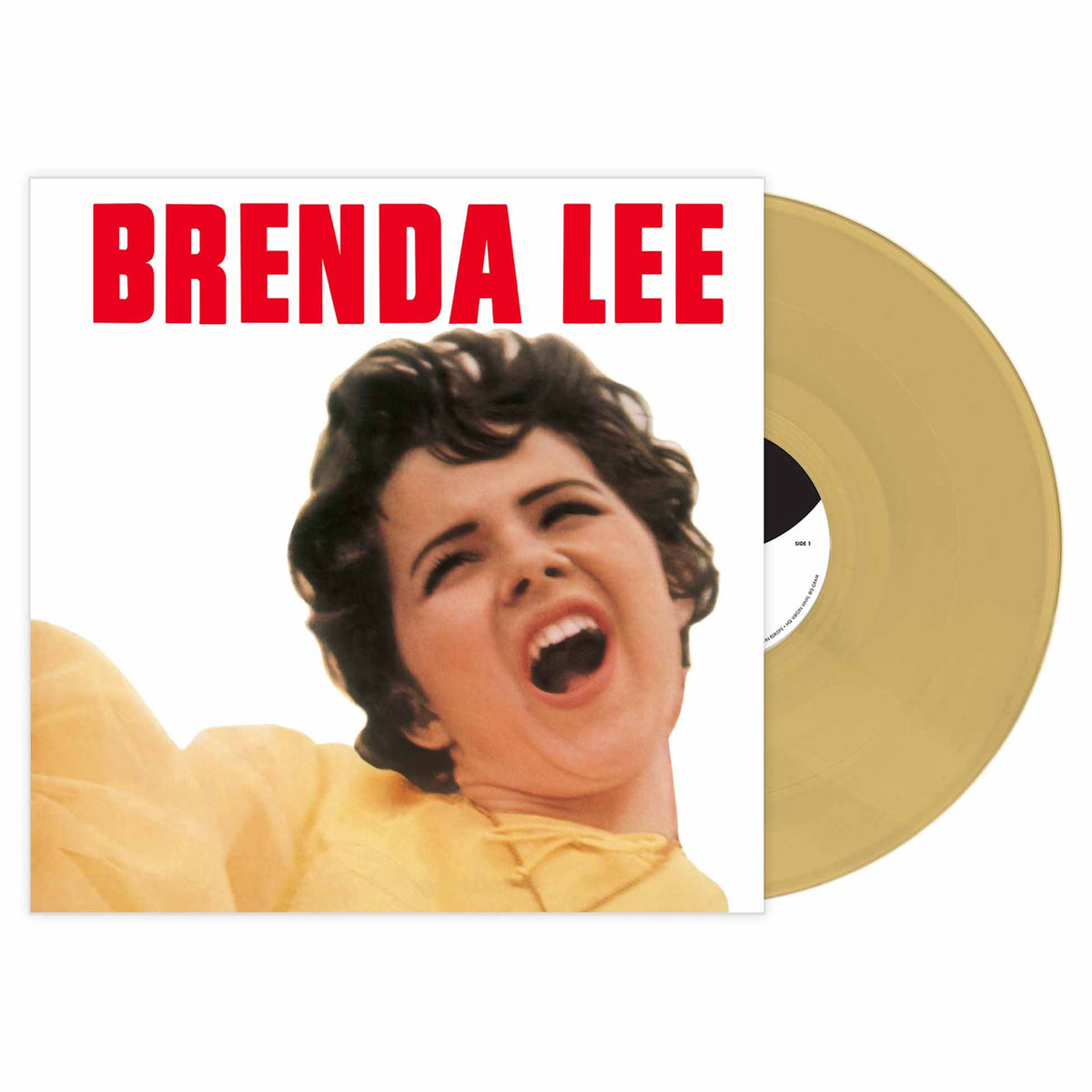 Brenda Lee - Vinyle Jaune - Front Cover