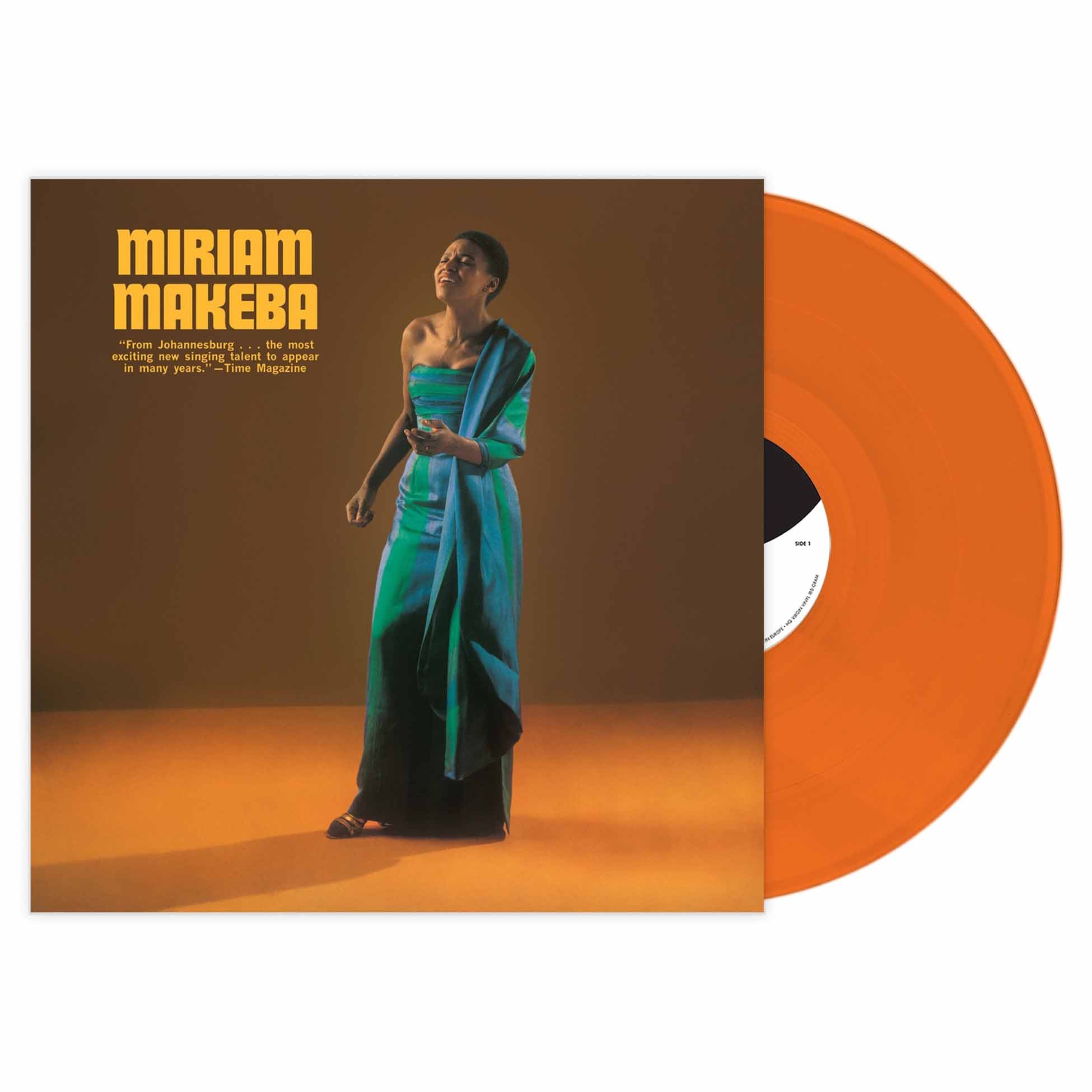 Miriam Makeba - Vinyle Orange - Front Cover