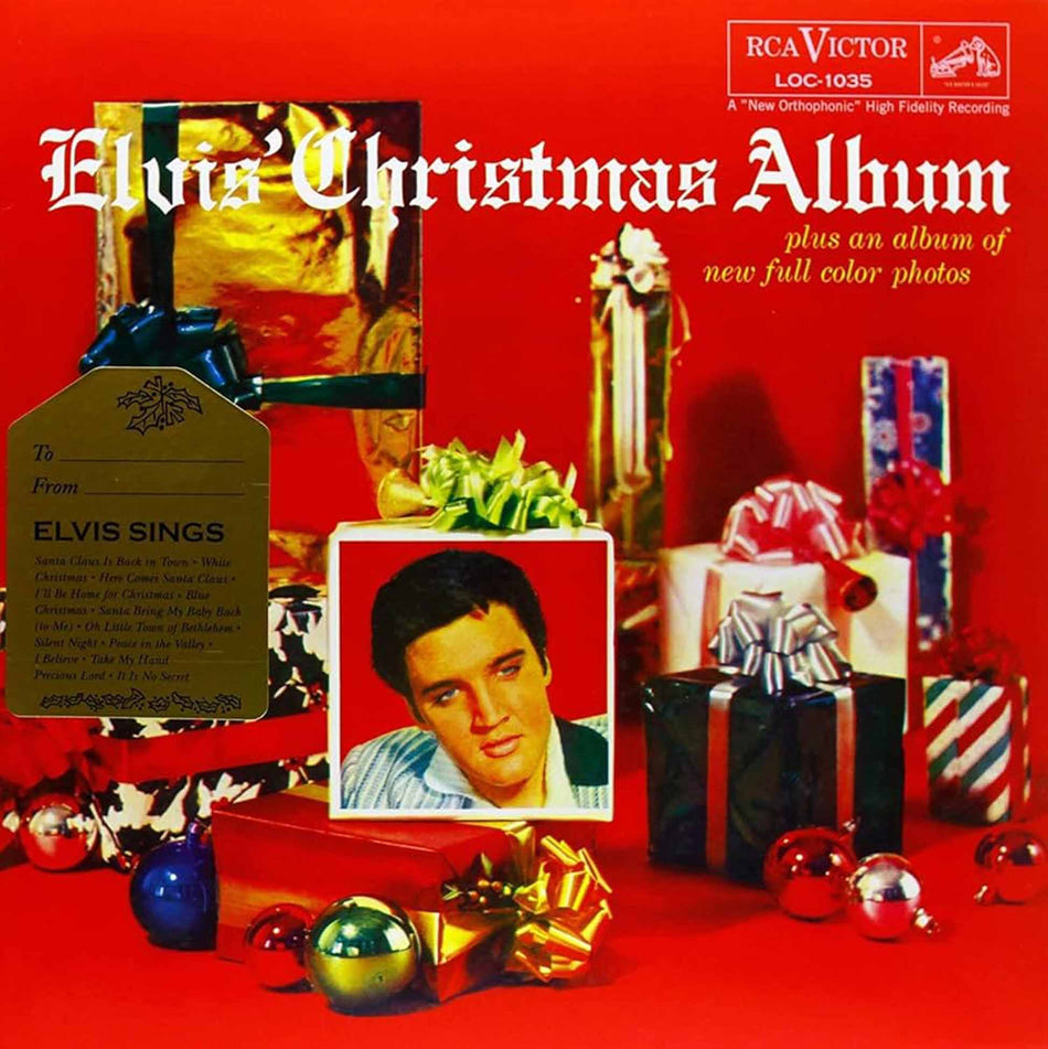 Elvis' Christmas Album - Vinyle Couleur - Front Cover