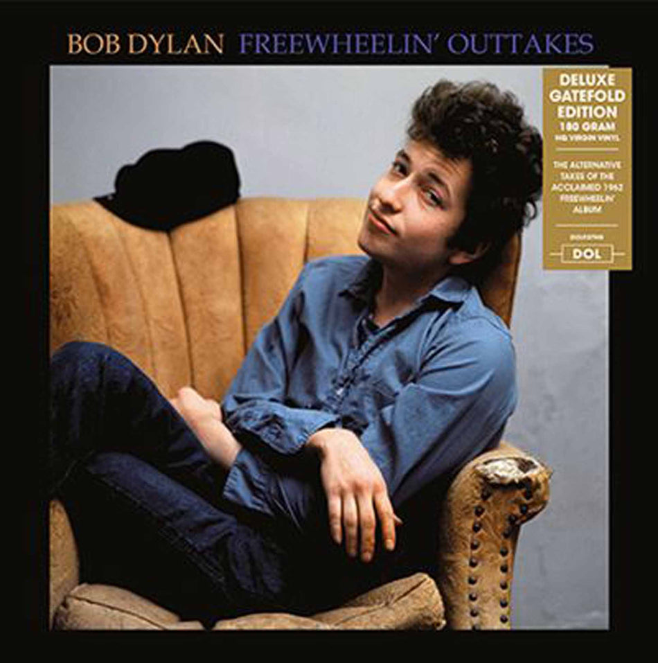 Freewheelin' Outtakes - Vinyle Bleu Splatter Noir - Front Cover
