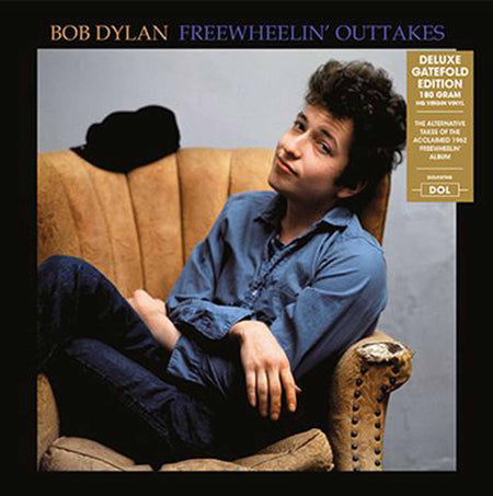 Freewheelin' Outtakes - Vinyle Bleu Splatter Noir - Front Cover