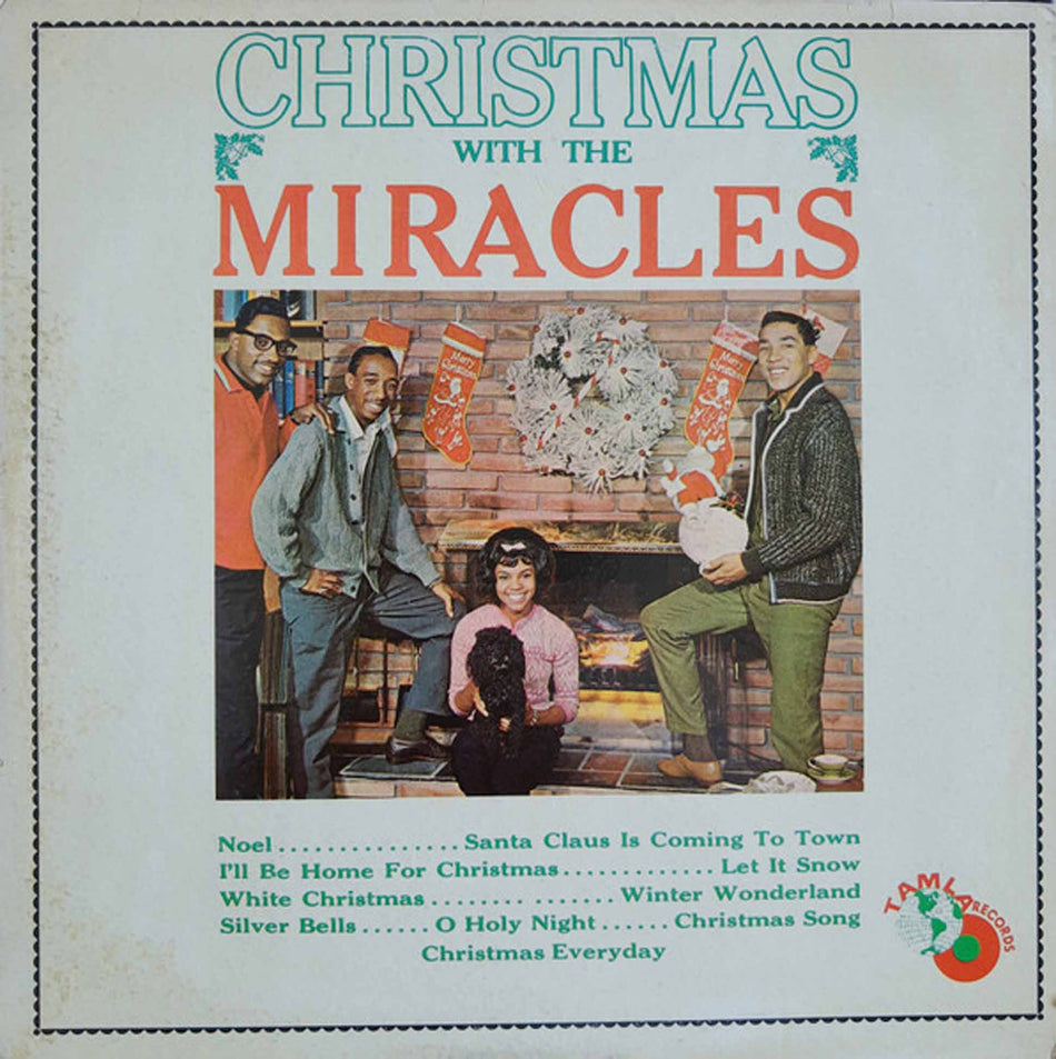 Christmas With The Miracles - Vinyle Blanc - Front Cover