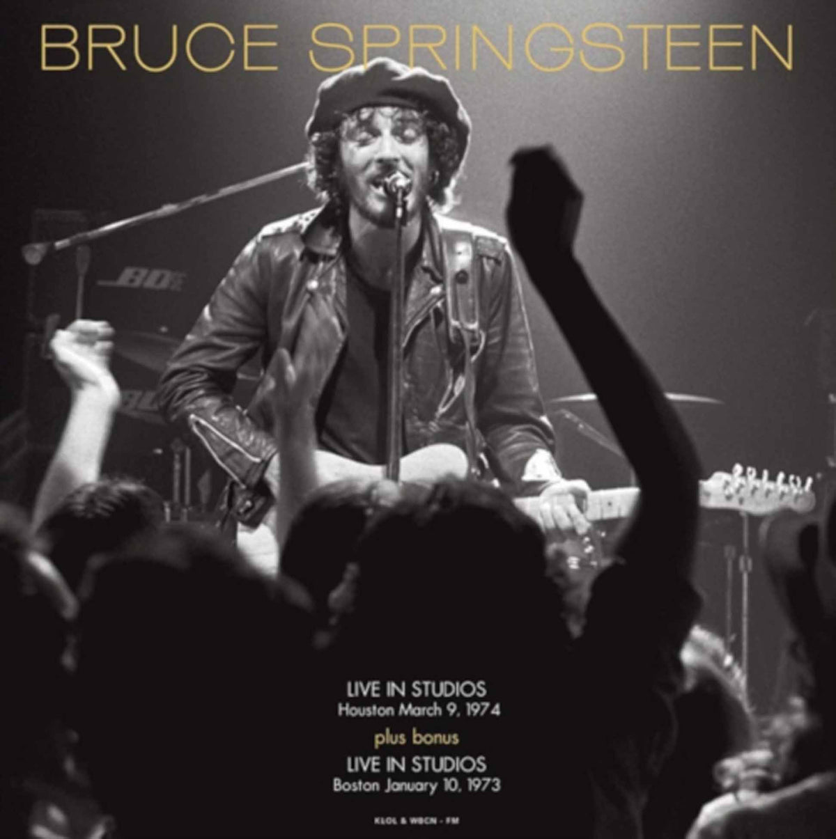 Live In Studios, Houston, March 9, 1974 & Boston, January 10, 1973 - Vinyle Rouge - Front Cover