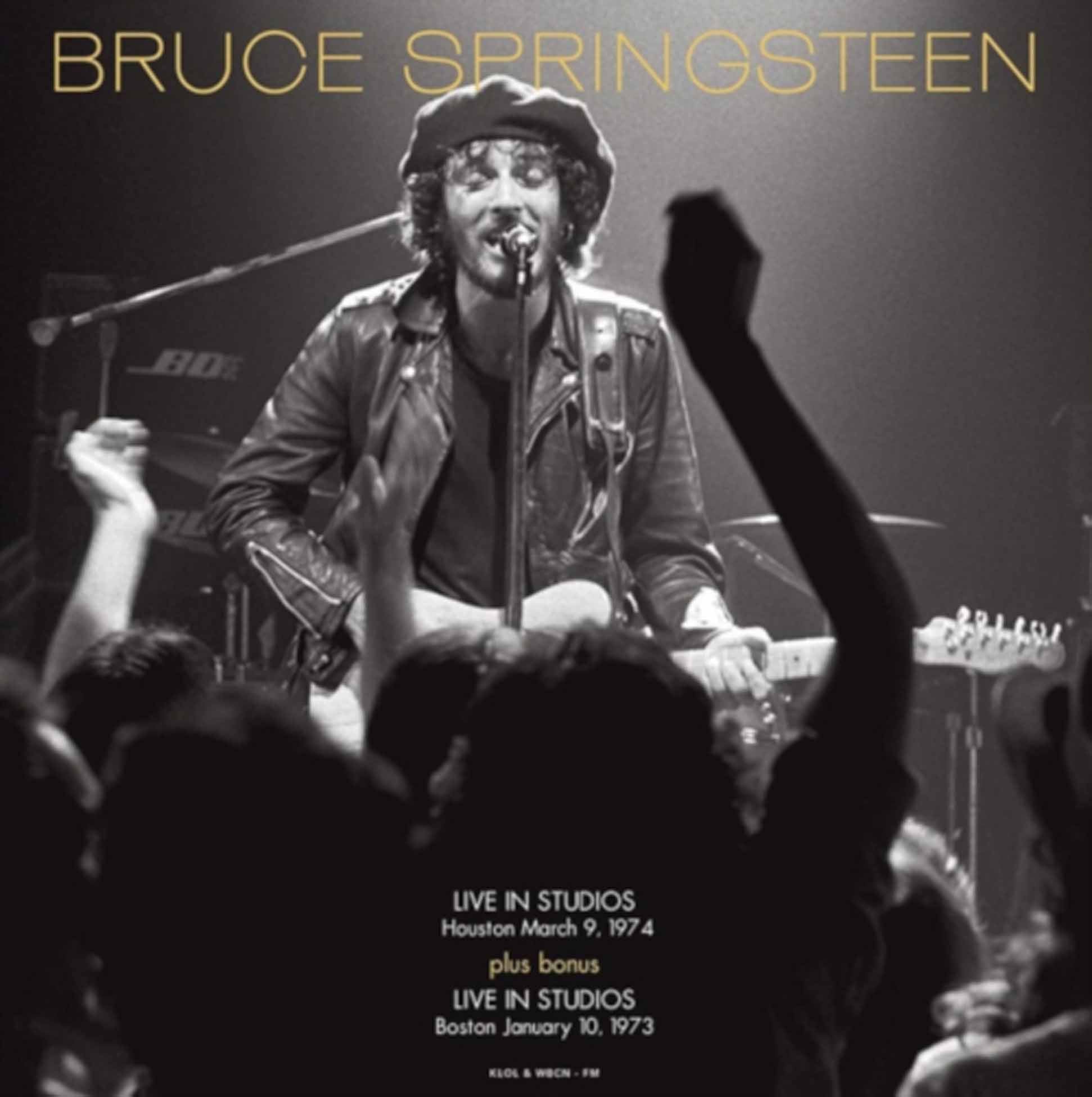 Live In Studios, Houston, March 9, 1974 & Boston, January 10, 1973 - Vinyle Rouge - Front Cover
