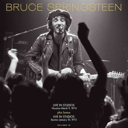 Live In Studios, Houston, March 9, 1974 & Boston, January 10, 1973 - Vinyle Rouge - Front Cover