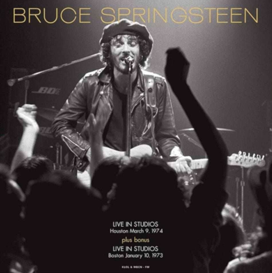 Live In Studios, Houston, March 9, 1974 & Boston, January 10, 1973 - Vinyle Rouge - Front Cover
