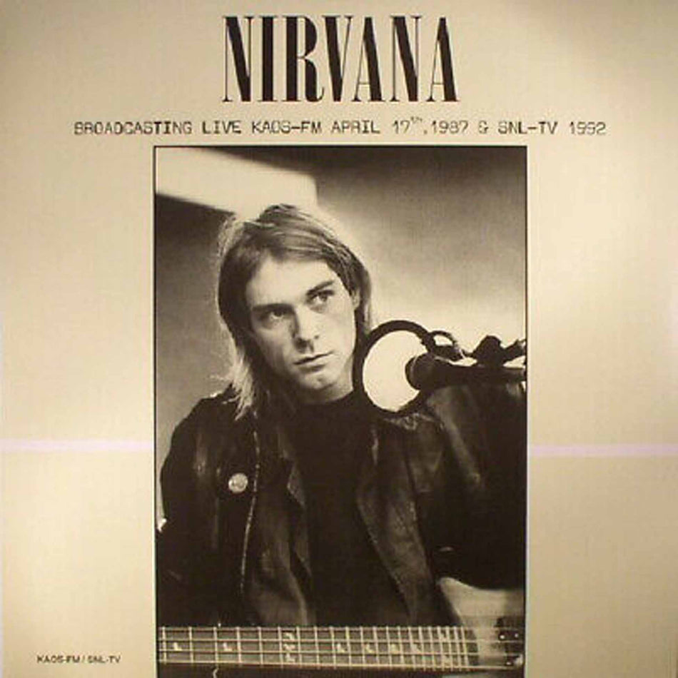 Broadcasting Live Kaos-Fm April 17Th 1987 & Snl-Tv 1992 - Vinyle Vert - Front Cover