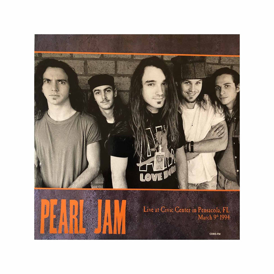Live At Civic Center In Pensacola, Fl, March 9Th 1994 - Vinyle Jaune - Front Cover