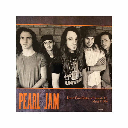 Live At Civic Center In Pensacola, Fl, March 9Th 1994 - Vinyle Jaune - Front Cover
