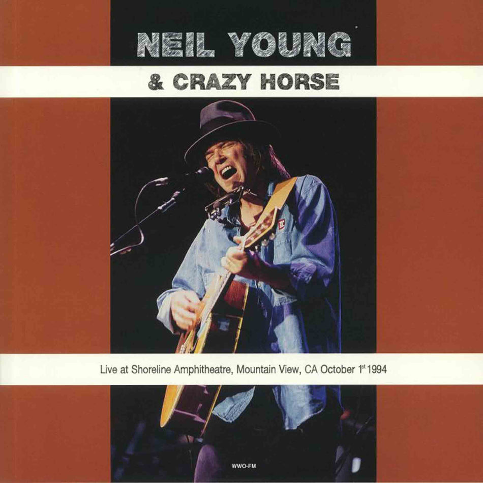 Live At Shoreline Amphitheatre Mountain View Ca October 1St 1994 - Vinyle Vert - Front Cover