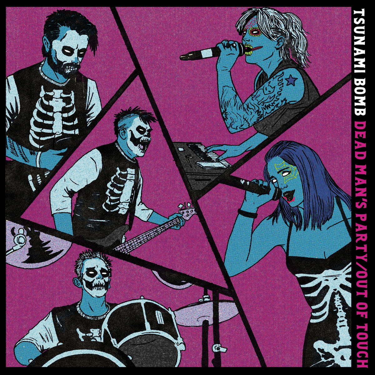 Dead Man's Party / Out Of Touch - Front Cover