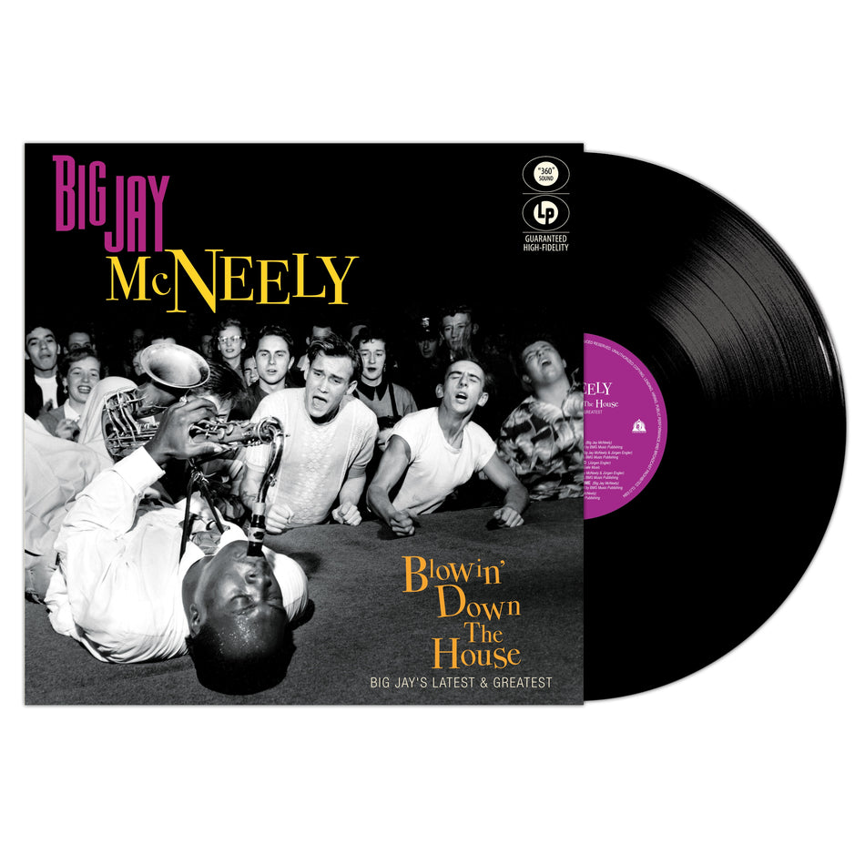 Blowin' Down The House - Big Jay's Latest & Greatest - Front Cover