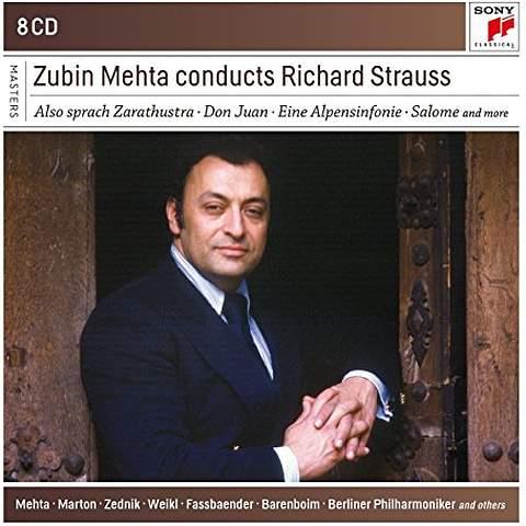 Zubin Mehta conducts Richard Strauss - Front Cover