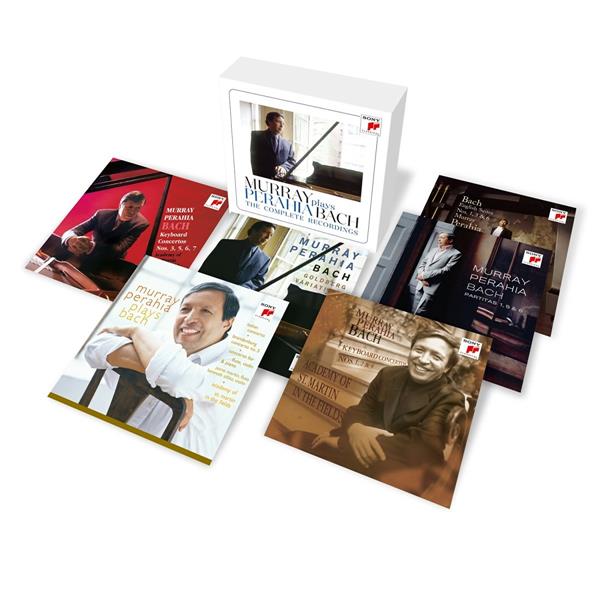 Murray Perahia plays Bach - the complete recordings - Front Cover