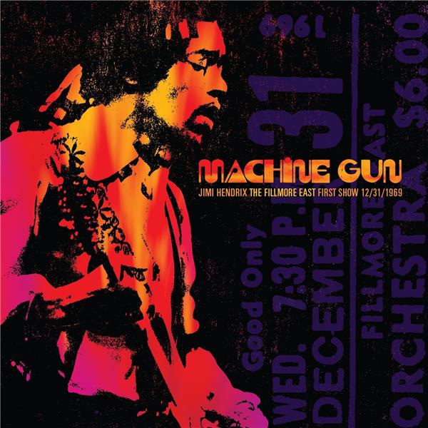 Machine gun, the Fillmore East first show - Front Cover