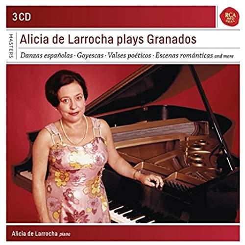 Alicia de Larrocha plays Granados - Front Cover