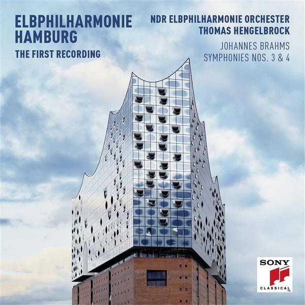 Elbphilharmonie First Recording - Brahms: Symphonies Nos. 3 & 4 - Front Cover
