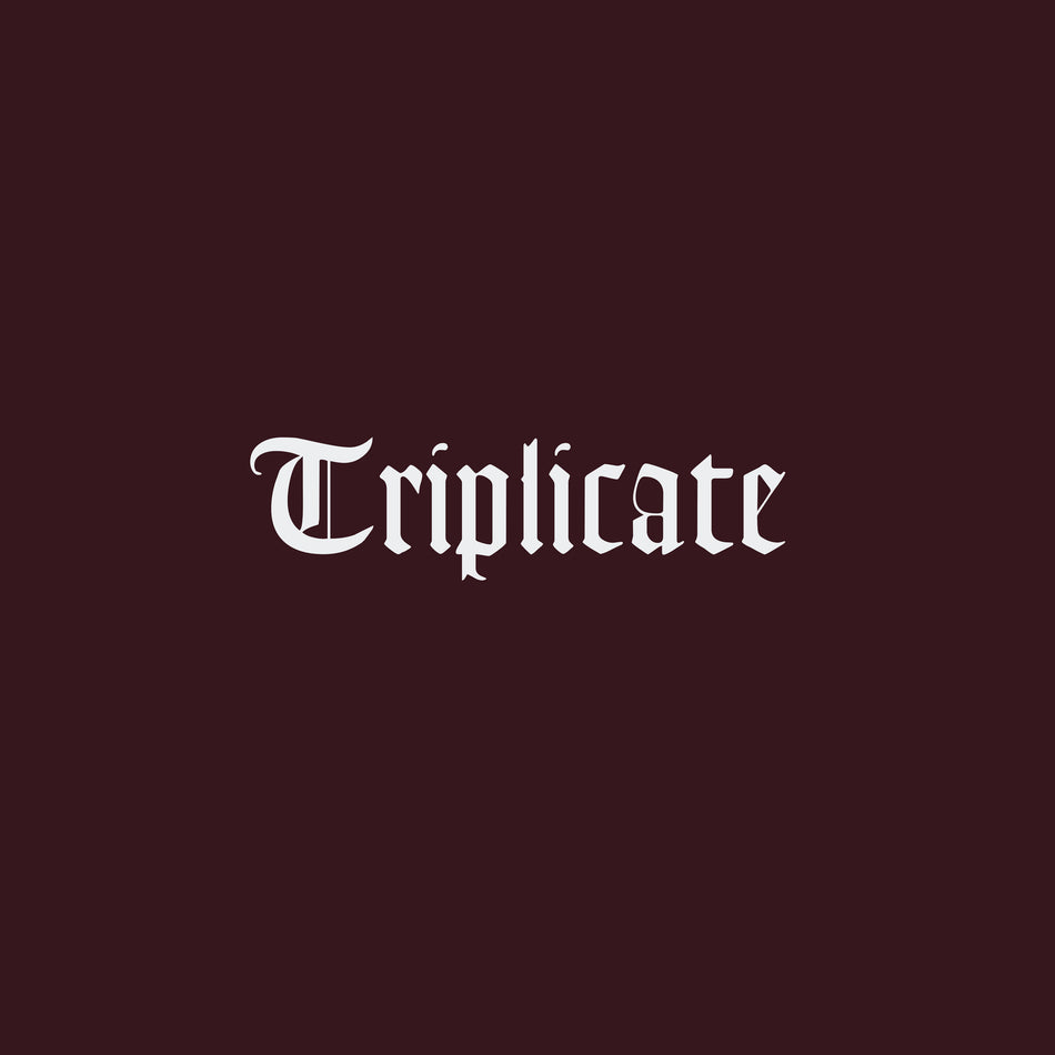 Triplicate (Deluxe Limited Edition LP) - Front Cover