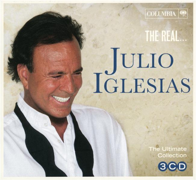 The real... Julio Iglesias - Front Cover