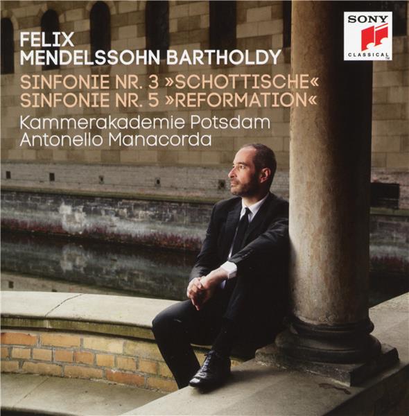 Mendelssohn : symphonies nos. 3 & 5 - Front Cover