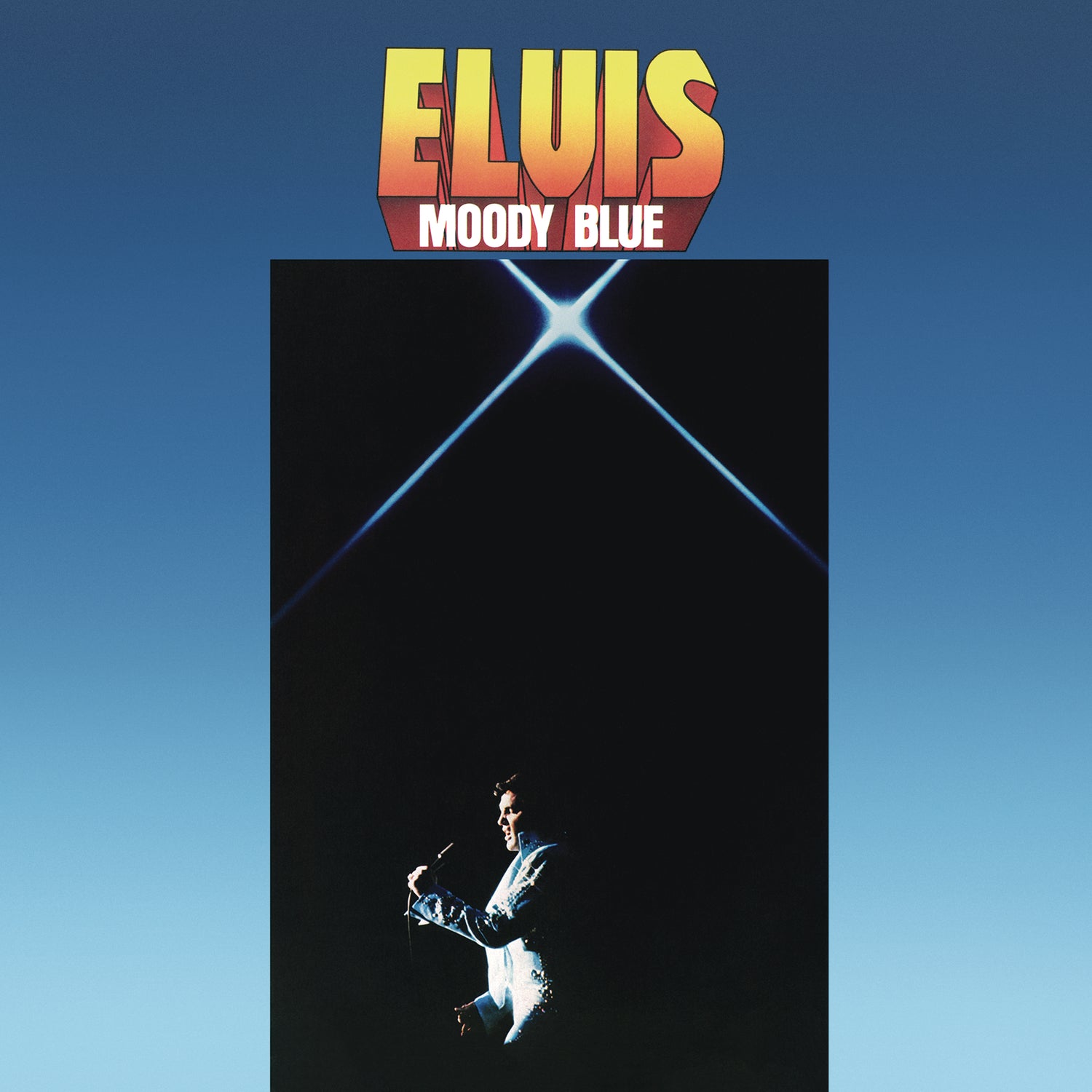 Moody Blue (40th Anniversary Clear Blue Vinyl) - Front Cover