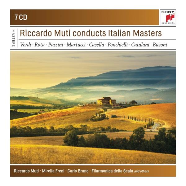Riccardo Muti conducts Italian masters - Front Cover