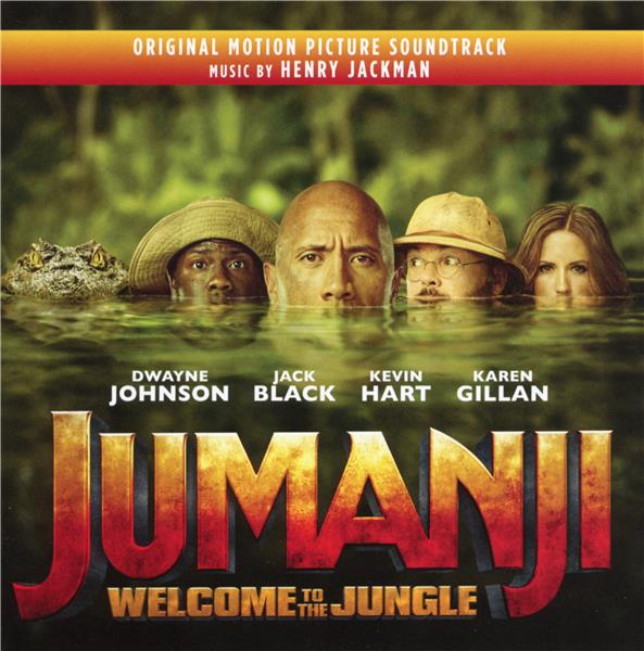 Jumanji: welcome to the jungle (bof) - Front Cover