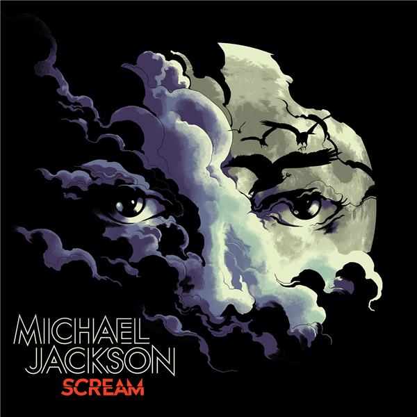 Scream Edition Limitée Vinyle bleu foncé et  Vinyle blanc fluorescent - Front Cover