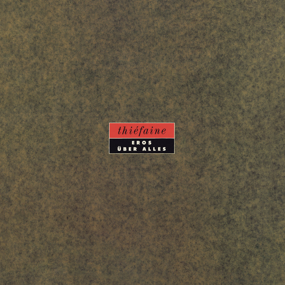 Eros über alles - Front Cover