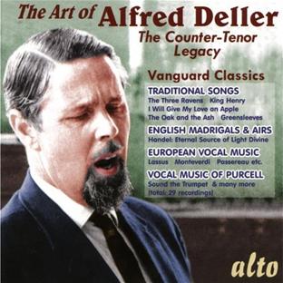 Art of Alfred Deller - Front Cover