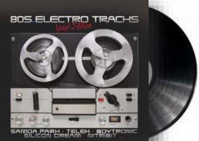 80S ELECTRO TRACKS/VINYL EDITION VOLUME 1 - Front Cover