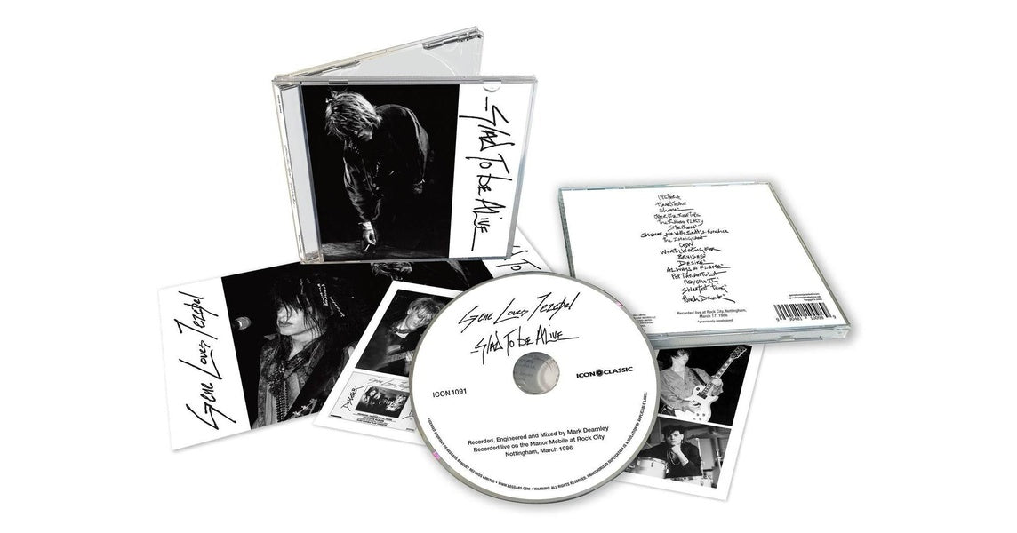 Glad To Be Alive Live In Nottingham 1986 / Complete Concert - Front Cover