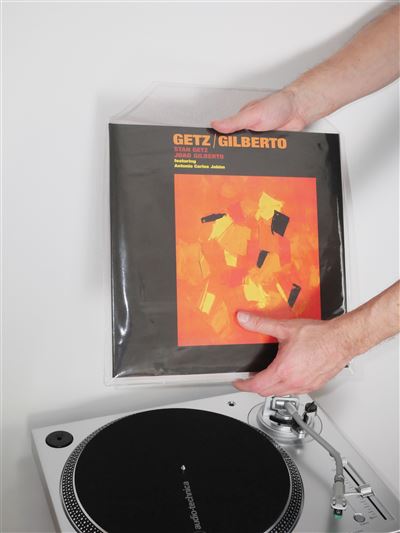 10 pochettes de protection extérieures rigides pour disques vinyles - Front Cover