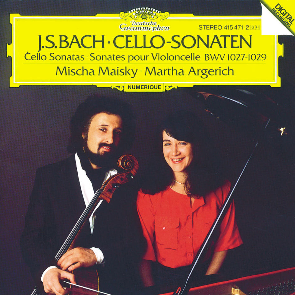 BACH, J.S. CELLO SONATAS BWV - Front Cover