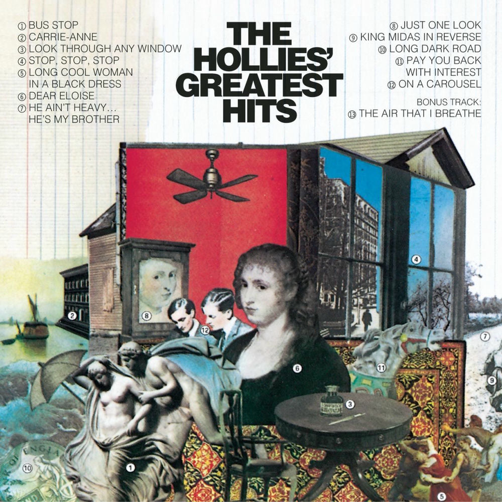 Hollies greatest hits/remasterise - Front Cover