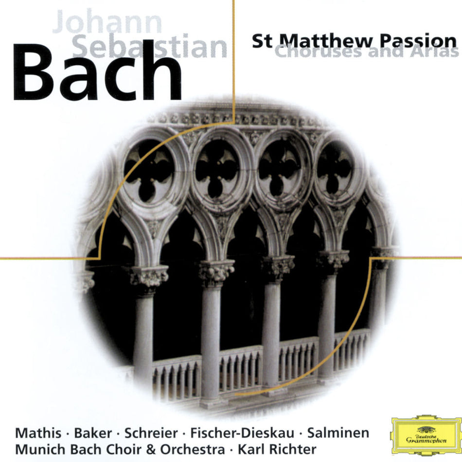 J.S. Bach: St. Matthew Passion, Choruses and Arias - Front Cover