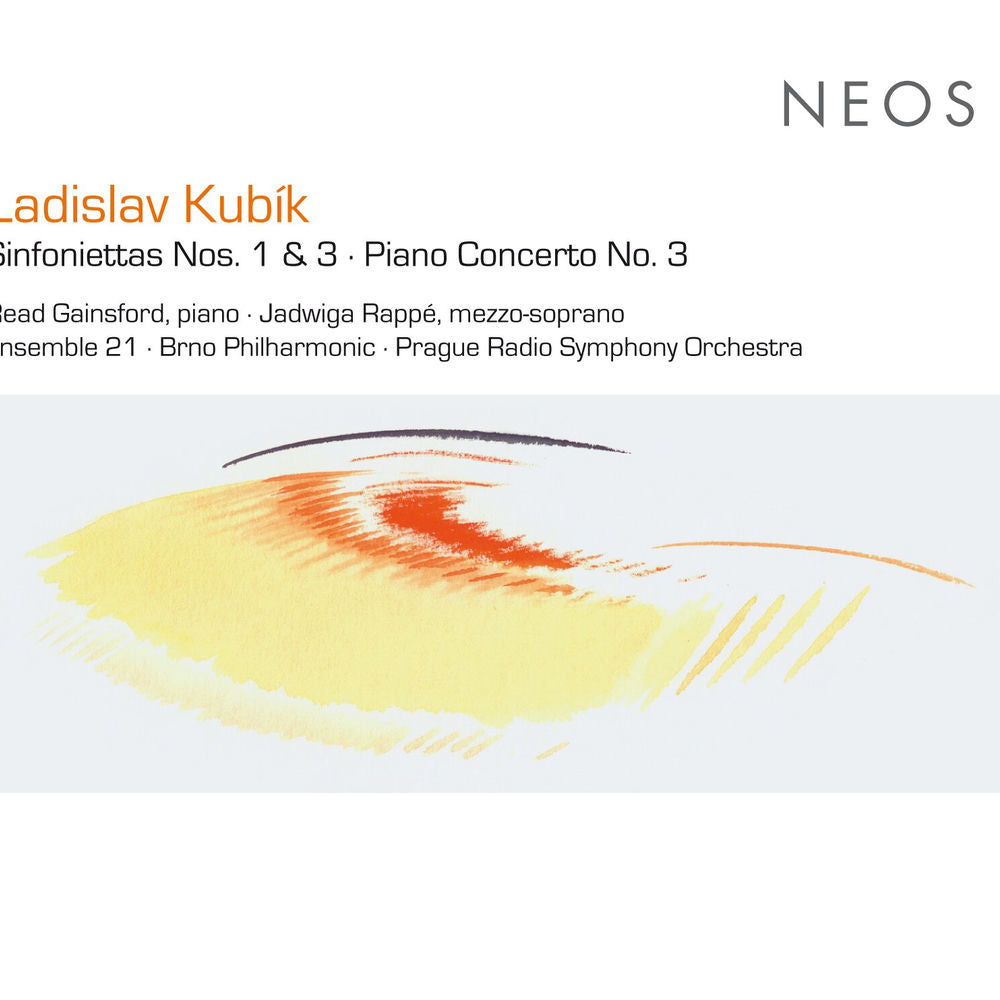 Sinfonietta n°1 & 3, concerto pour piano n°3 - Front Cover