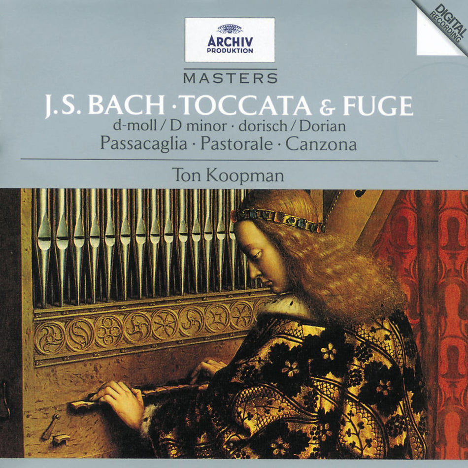BACH, J.S. TOCCATA & FUGUE; P - Front Cover
