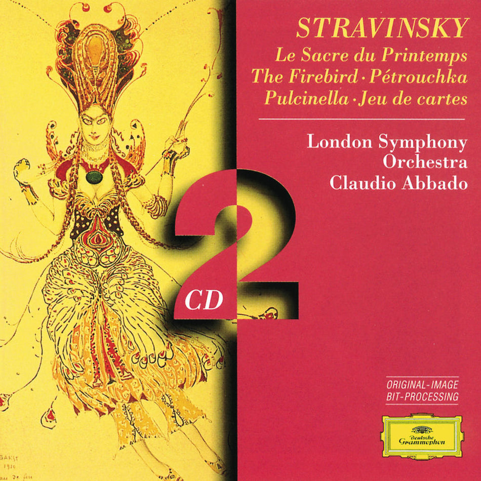 Stravinsky: Le Sacre du Printemps; The Firebird; Pétrouchka; Pulcinella; Jeu de cartes - Front Cover
